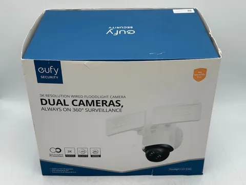 Eufy E340 Dual-Lens Floodlight PTZ Security Camera