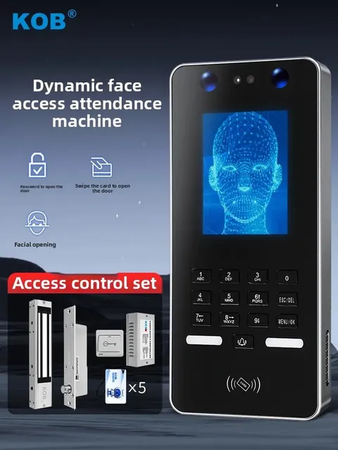 Face Recognition Access Control System Integrated Machine Face Attendance Machin