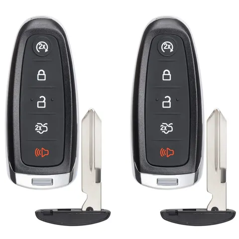 Npauto Key Fob Fits For 2011-2015 Ford Explorer Edge 2015-2019 Focus Taurus