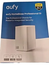 eufy HomeBase Pro S1 - 4G connectivity, UPS, with new 2TB Seagate Skyhawk HD