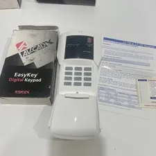 AV-GAD AV-702T LCD Alarm Keypad EasyLoader Security System w Box & Manuals