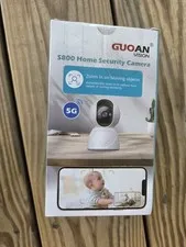 GUOANVISION S800 Home Security Camera, a 5G-enabled indoor pan/tilt