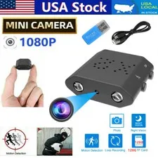1080P HD Mini Camera Motion Detection Camcorder Night Vision Home Security Cam