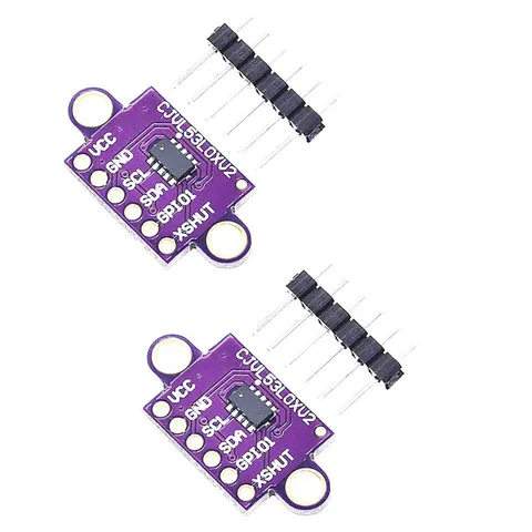 2pcs VL53L0X Time-of-Flight (ToF) Laser Ranging Sensor Breakout 940nm GY-VL53...