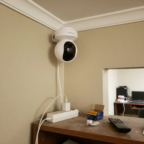 Reolink PoE PT Dome Cam E1 Outdoor SE, NVR Add-On Camera, 4K UHD 8MP Color Ni...