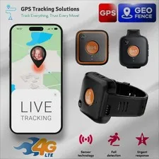 MEDICAL ALERT PENDANT | 000 SOS Alert + Fall Detection + GPS Tracking | 4G LTE
