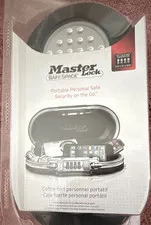Master Lock Safe Space Portable Combo Lock Box 5900DCLAM