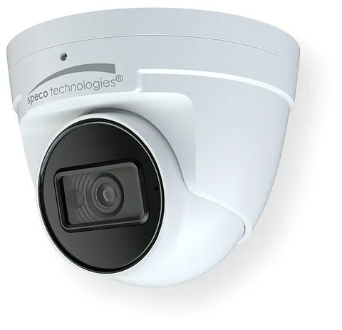 8MP H.265 IP Turret Camera with IR  2.8mm fixed lens  White   NDAA