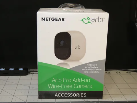 New Sealed Netgear Arlo VMC4030-100NAS Wireless Add-On Security Camera READ