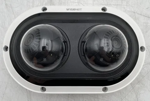 Wisenet PNM12082RVD 6MPx2 Outdoor Multi-Directional Camera Dome