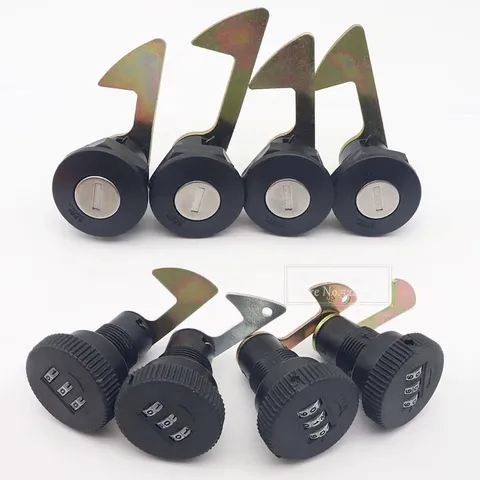 Motorcycle Trunk Rear Tail Box Luggage Lock Kit Password Lock for Honda Suzuki