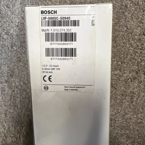 New Bosch LVF-5005C-S0940 9-40mm 5MP SR-Iris CS Mount Lens F01U274352
