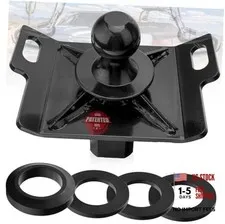 1.5” Lift 2-5/16" Gooseneck Ball Hitch (Reinforced Base/Ribs), 1.5 Inch Lift