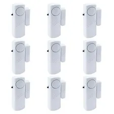 Door Window Alarm, 90dB Wireless Sensor Door Window Burglar Alarm for Home Se...