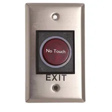 Contactless Non Touch Exit Switch,Infrared Sensor Exit Button Door Release Autom