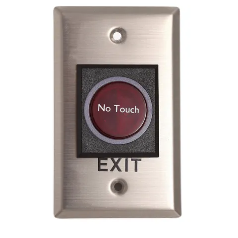 Contactless Non Touch Exit Switch,Infrared Sensor Exit Button Door Release Autom
