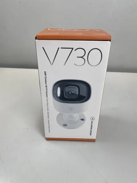 Alarm.com ADC-V730 4MP Outdoor WIFI Spotlight Security Camera - White