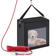 Dansydaisy Fire Evacuation Device Set Dog Pet up to 55 Pounds Fire Emergency ...