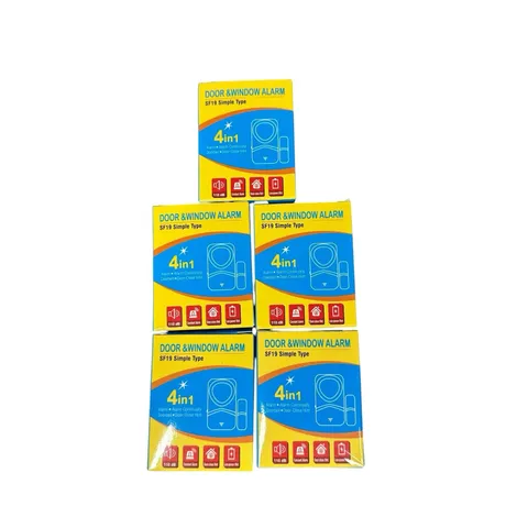 Door Or Window Alarm 110db 4 In 1 Sf19 Simple Type Lot Of 5 Burgler Security NEW