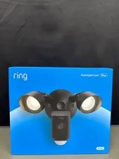 Ring Floodlight Cam Wired Plus - Smart Security Video Camera with 2 Motion-Activ
