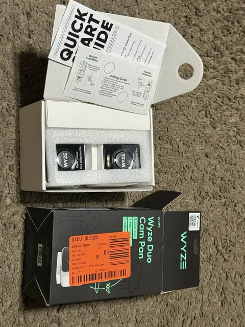 Wyze Duo Cam Pan Indoor/Outdoor IP65 2K 360° Pan/Tilt Smart Home Security Camera