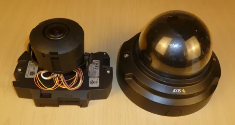 AXIS P3384-V Network Dome Camera  Vandal-resistant with HDTV 720p Security PoE