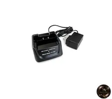 ICOM Compatible Single Charger for Intercoms and Low-Power Transceivers:
