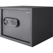 Barska - 0.8 Cu. Ft Digital Keypad Safe-LED Interior Light, Extra-Wide for La...
