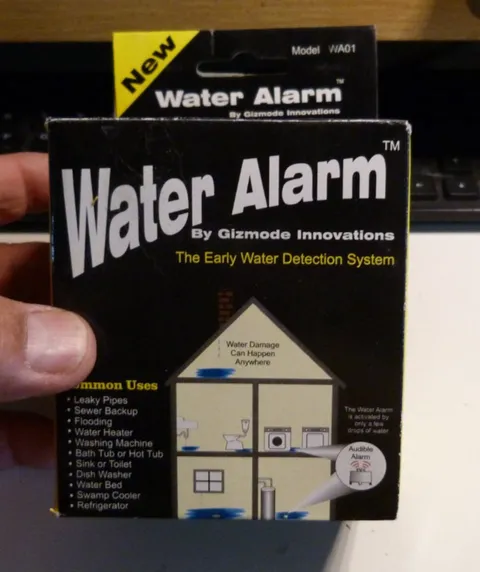 Alarm By Gizmode Innovation,  For By Fridge, Dishwasher Water Heater WA01