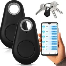 Bluetooth GPS Tracker Wireless Key Finder & Valuables Anti-Lost Alarm Tag
