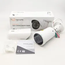 Hanwha Vision 5MP IR Surveillance Camera Wired 30fps (QNO-C8083R) White