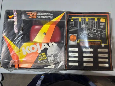Vintage 1978 Universal Security Kojak Home Alarm Security System