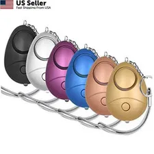 KOSIN Personal Safety Alarm, 6 Pack 140DB 2.7 x 1.7 x 0.7 inch, Multi