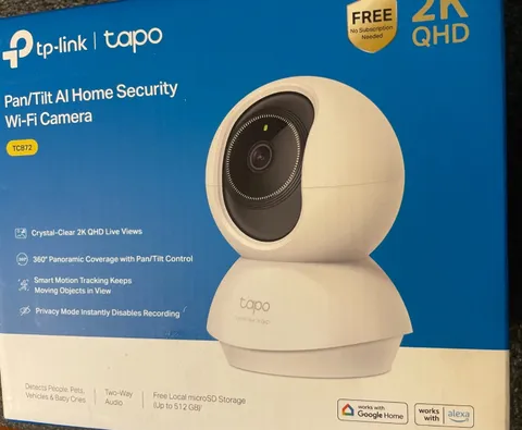 Tapo TCB72 Indoor Pan Tilt Security Camera WiFi Night Vision