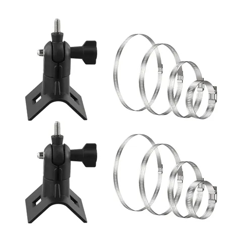 2 Pack Adjustable Ring Diameter Camera Mount 5 cm to 20 cm for For eufyCam