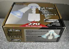 JourneyMan All Metal Motion Sensing Security Light HD-9240-WH New in box