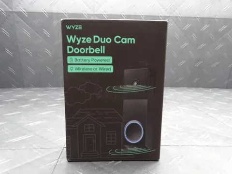 Wyze Wireless Duo Cam Video Doorbell Battery Powered 2K Full HD Video 2 Cameras