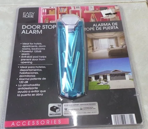  EASY HOME DOOR STOP ALARM 53807  