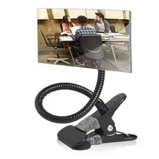 Clip On Security Cubicle Convex Mirror for Personal Safety, Open Office Envir...