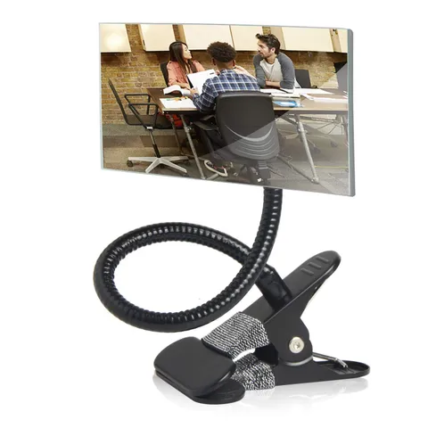 Clip On Security Cubicle Convex Mirror for Personal Safety, Open Office Envir...