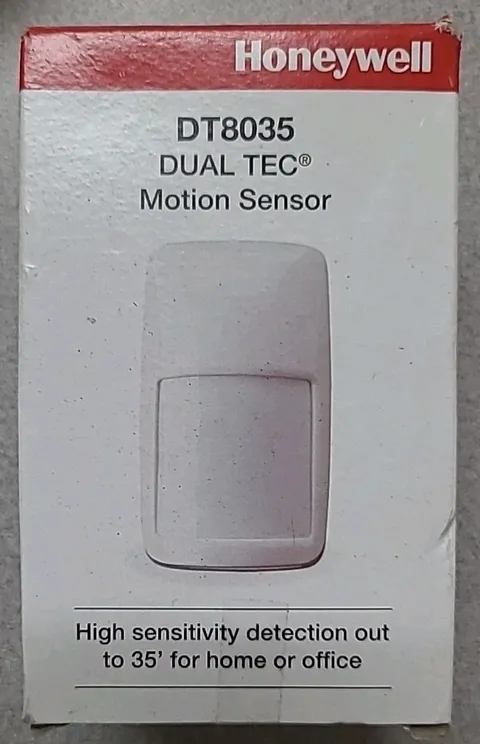 Honeywell Home DT8035 DUAL TEC Motion Sensor, 40' 56' Range