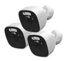 My Q Outdoor Battery-Powered Camera 3 Pack (Brand New)