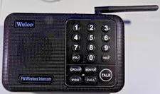 WULOO Ten Channel 3 Code FM WIRELESS INTERCOM  ** Tested **