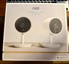 Google Nest Cam IQ Indoor Security Camera 2-Pack NC3200US NEW Factory Sealed