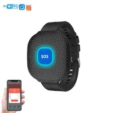 WiFi SOS Panic Button Built-In Battery,Alarm for Elderly/Pregnant Women/Children