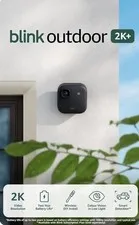 Blink Outdoor 2K+ Wireless 2K Battery Outdoor Cameras 2-Pack w/ Sync Module