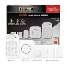 Defiant SSCGA00CWBP4 Smart Home Alarm Kit WiFi Bluetooth 5-Piece New