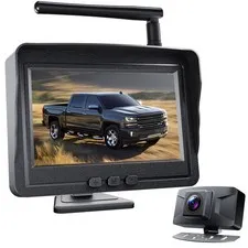 B-Qtech Wireless Backup Camera System Rear View 4.3 Inch