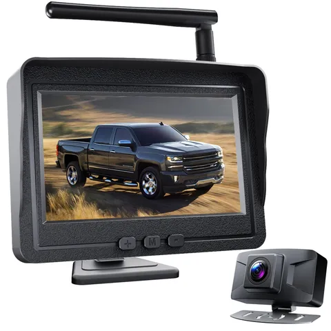 B-Qtech Wireless Backup Camera System Rear View 4.3 Inch