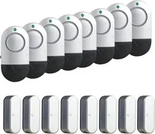 Window Alarm Sensors, Door Alarms for Home Security,120 DB Pool Door Alarm for K